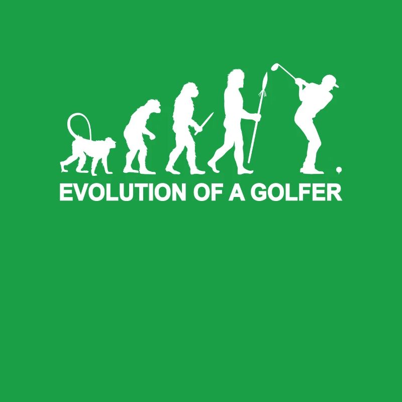 Evolution eines Golfers