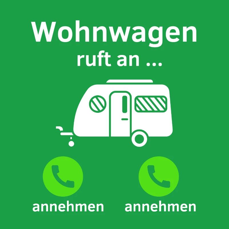 Wohnwagen ruft an - annehmen oder annehmen?
