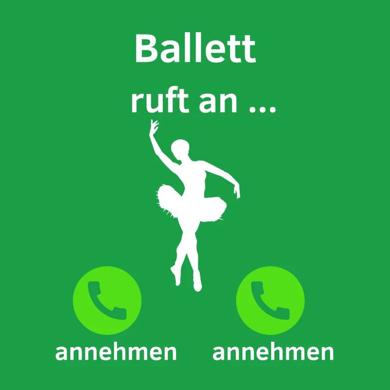 Ballett ruft an - annehmen oder annehmen?