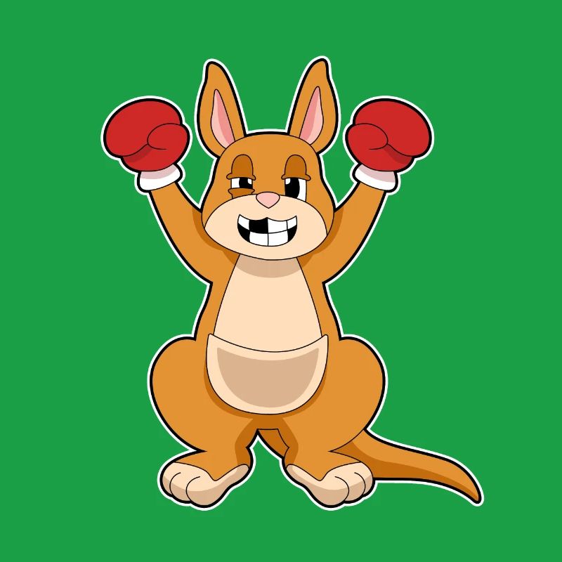Kangaroo Boxer Boxer Gants de boxe