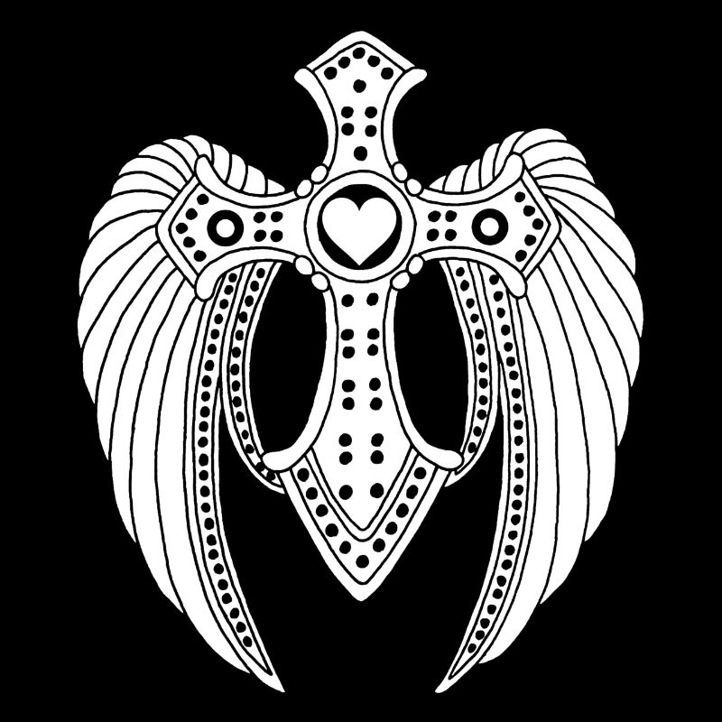white fallen angel