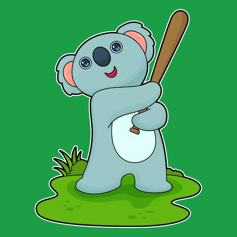 Koala Baseball Batte de baseball