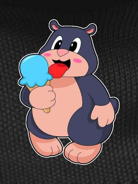 Mole Waffle Ice Cream