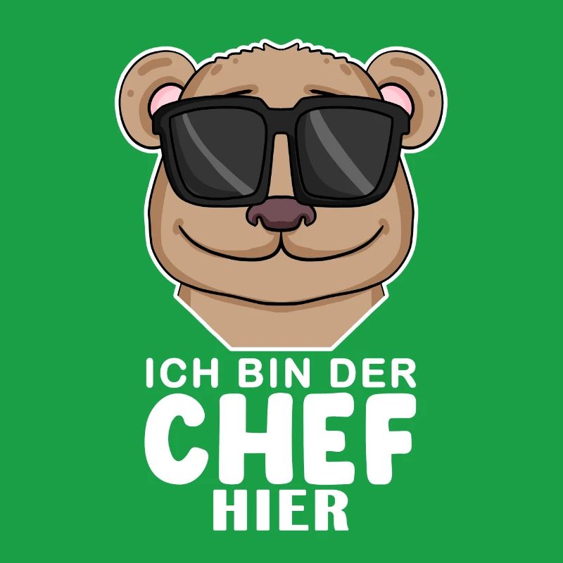Cool Bär Chef Spruch