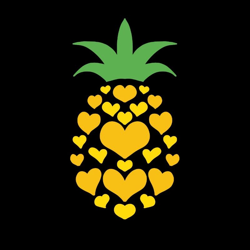 Ananas Herz