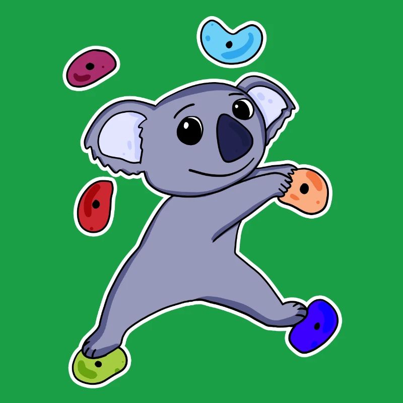 Climbing Koala
