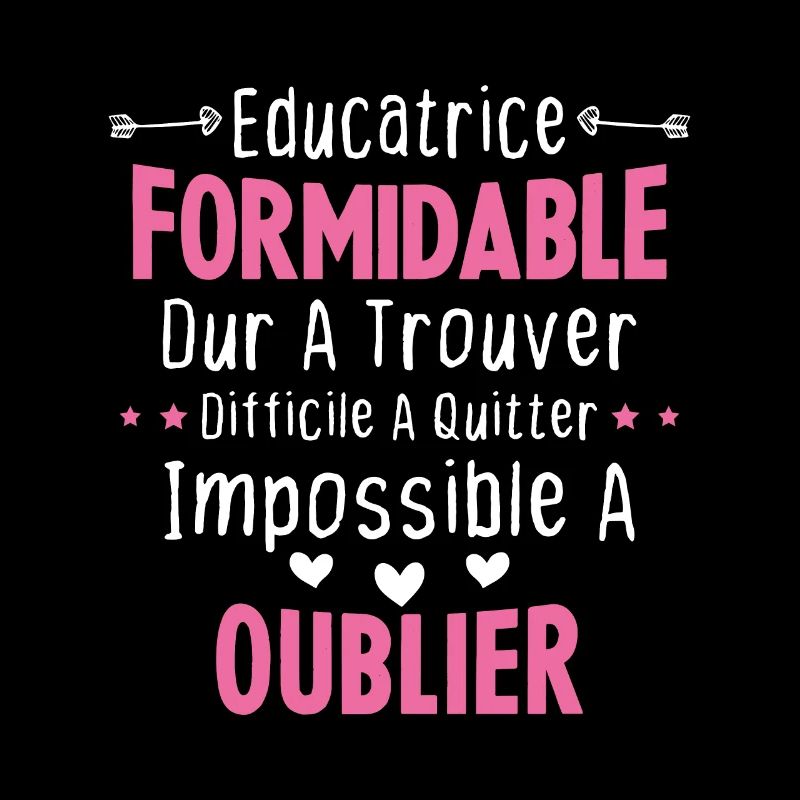 Éducatrice formidable cadeau Éducatrice d'école