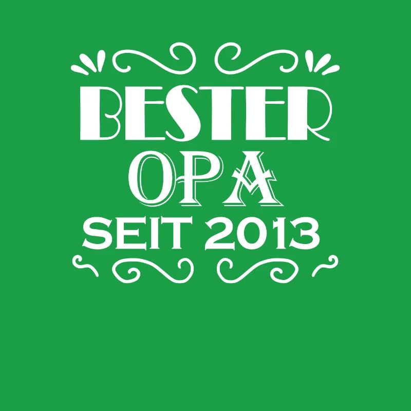 Bester Opa seit 2013 - Opa Geschenkidee