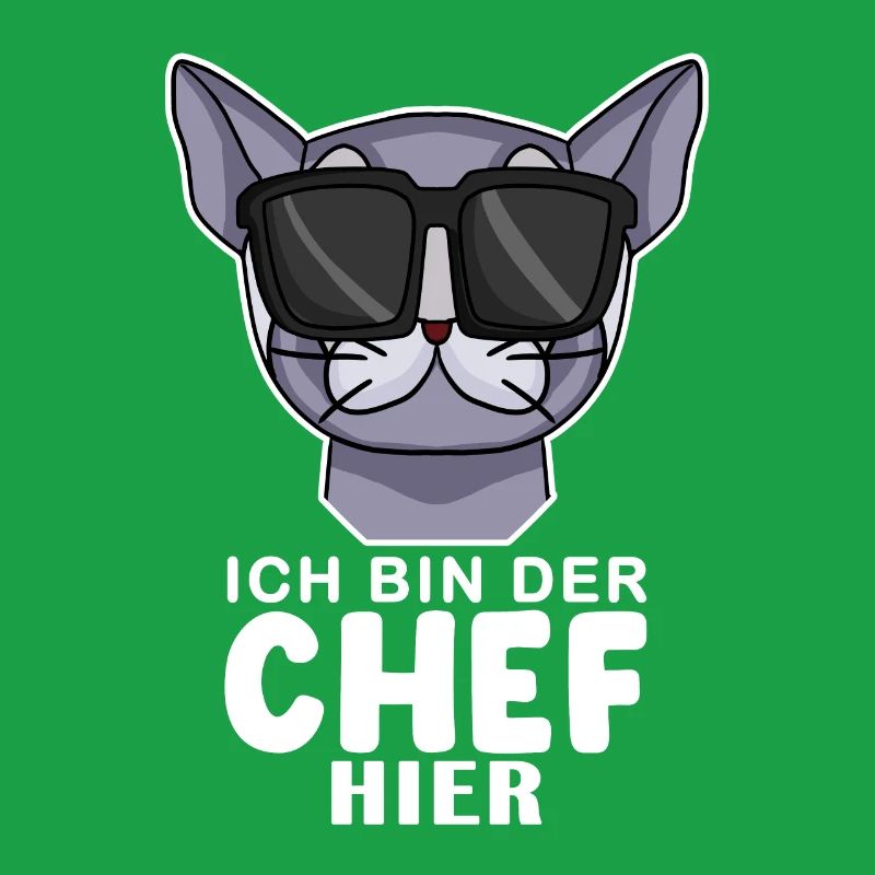coole Katze - Britisch Kurzhaar Spruch