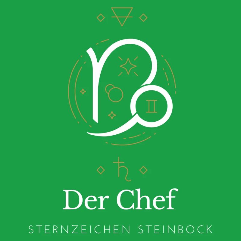 Der Chef - Sternzeichen Steinbock