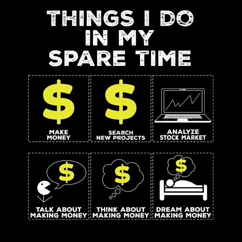 Choses dans mon temps libre Cadeau d’actions d’investisseur