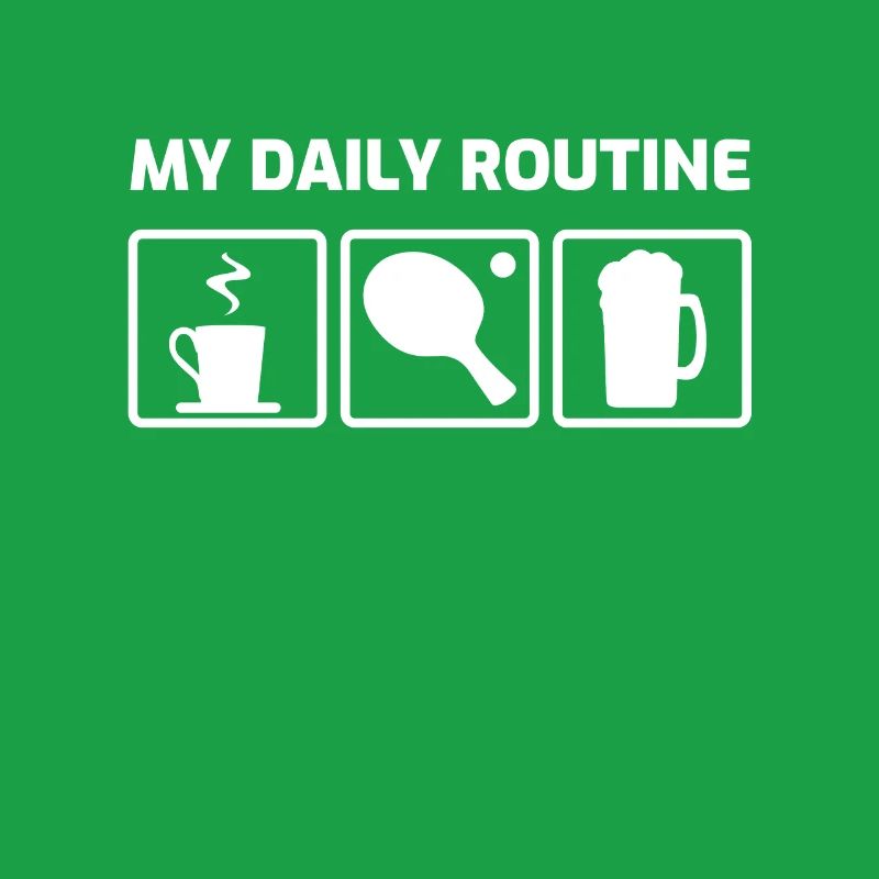 Routine de tennis de table