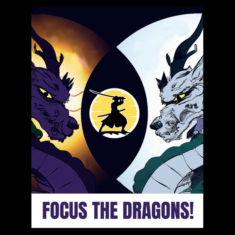 Samurai und zwei Drachen - Focus the Dragons