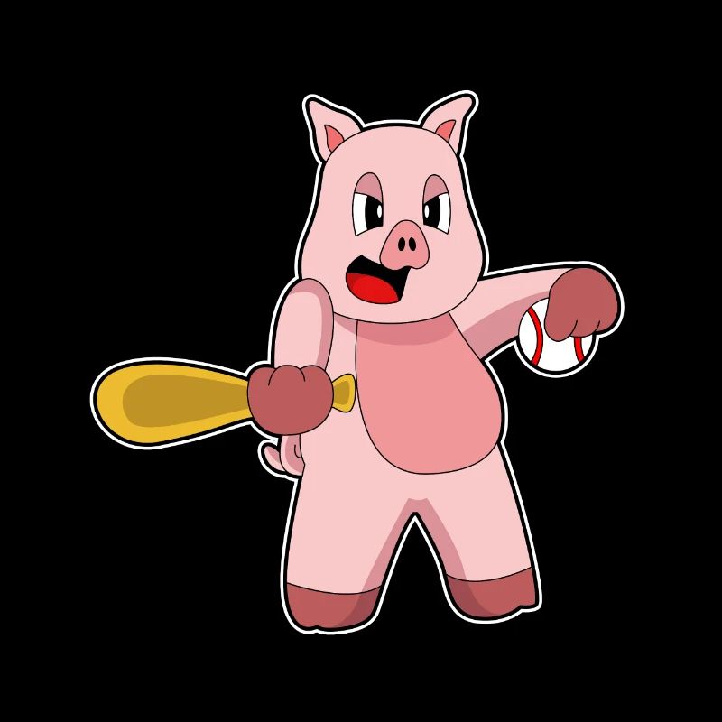Pig Baseball Batte