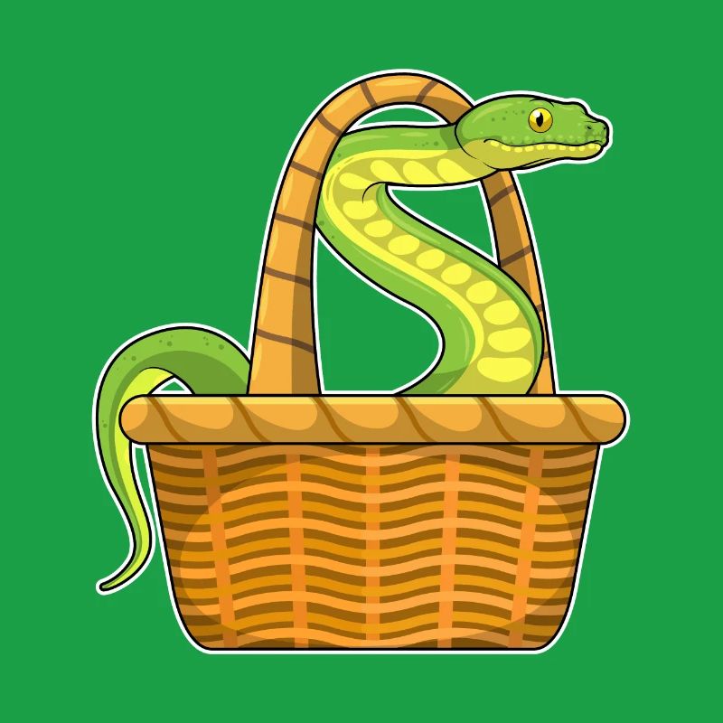 Panier serpent