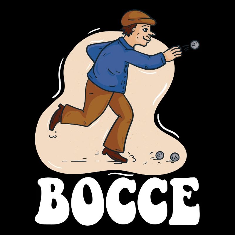 Bocce Saying Bocce Ball with Jack Bocci Game Bocce