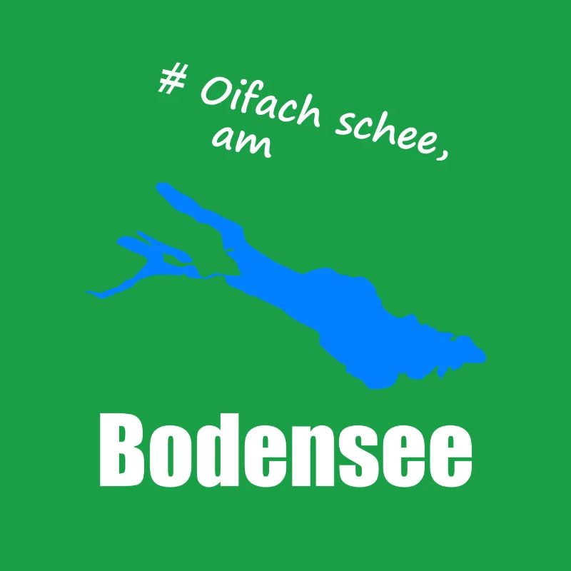 # Oifach schee, am Bodensee