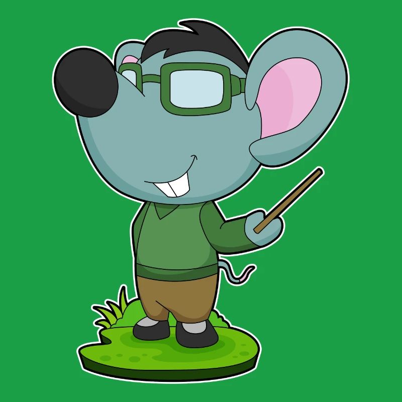 Mouse Teacher Pointer School