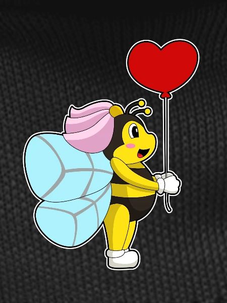 Bee Bride Balloon Wedding