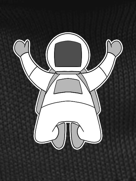 Astronaut motif
