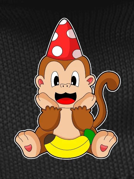 Monkey Party Hat