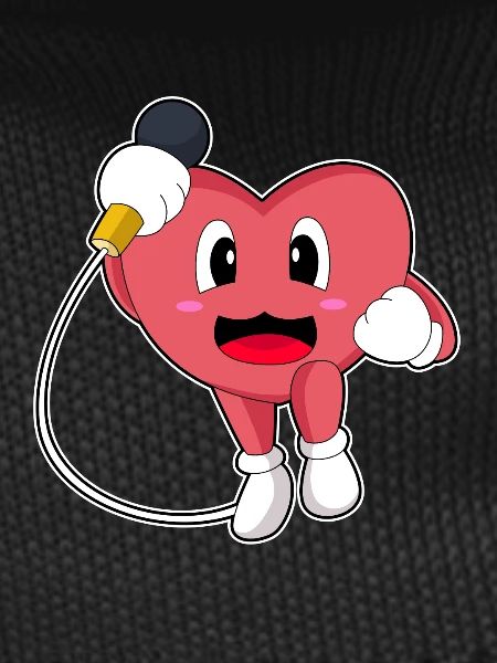 Heart Singer Microphone Singing
