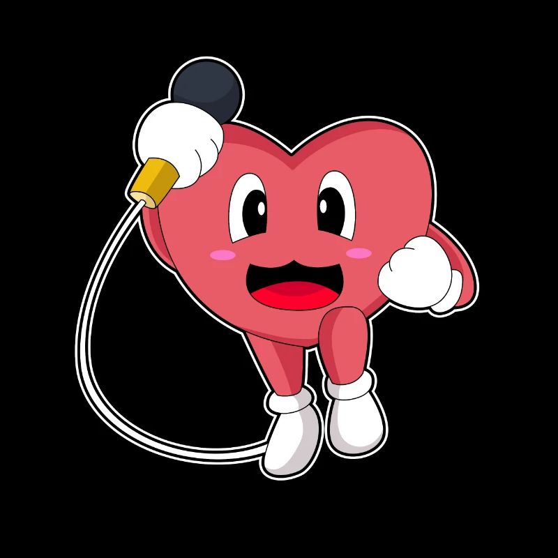 Heart Singer Microphone Singing
