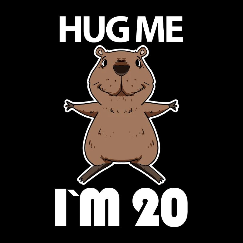 20 birthday - 20 years - hug