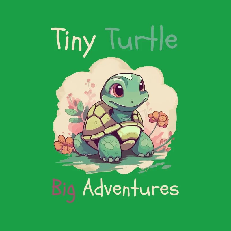 Tiny Turtle Abenteuer Design