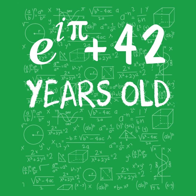 41st birthday 41 years old Euler Identity gift