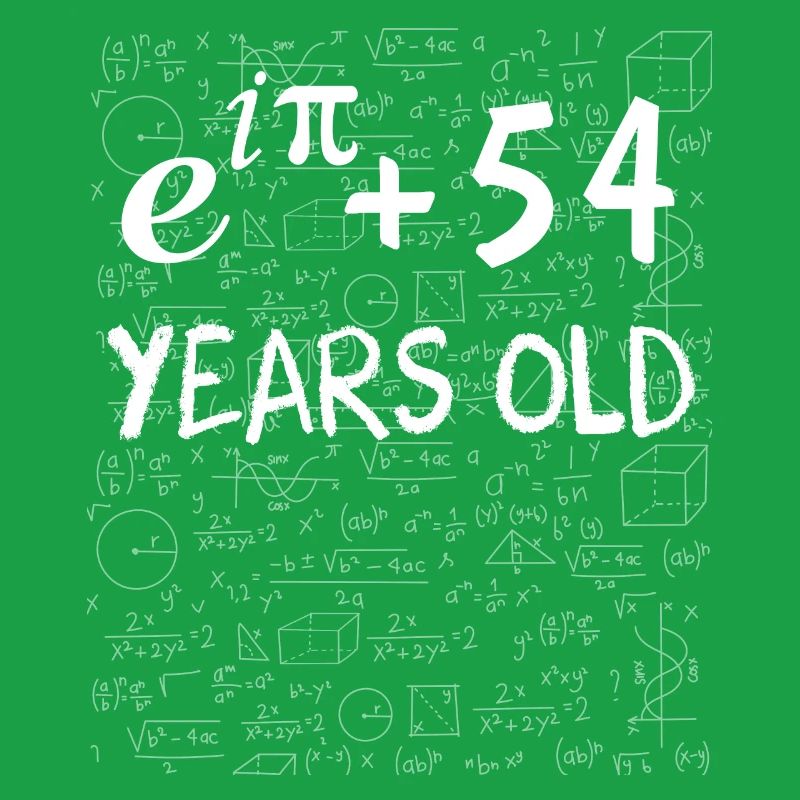 53e anniversaire 53 ans Euler Identité cadeau math
