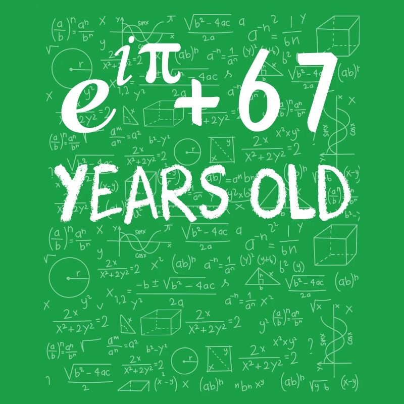 69e anniversaire 69 ans Euler Identité cadeau math