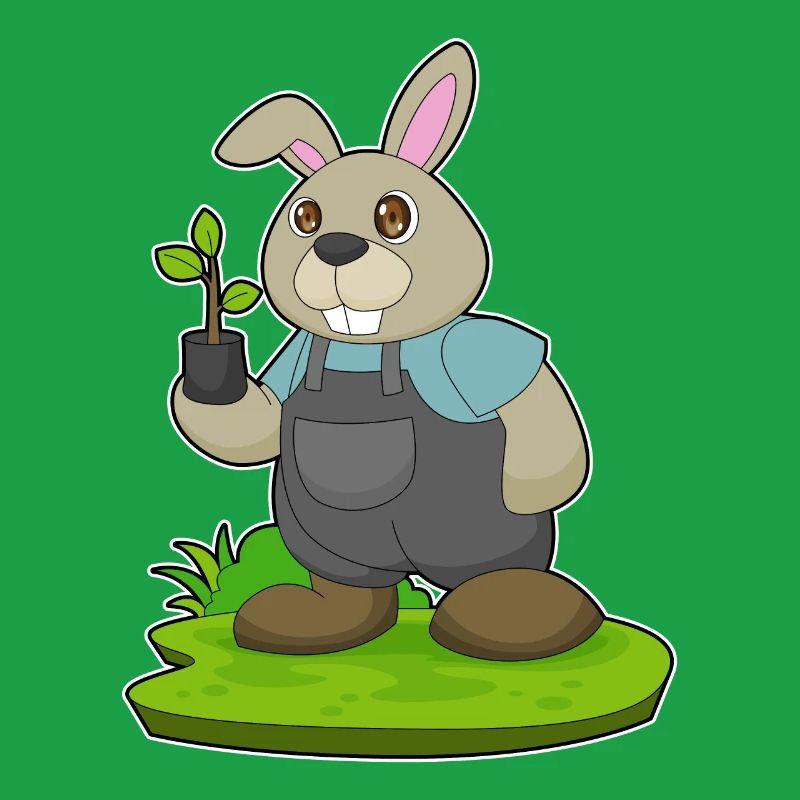 Plantule d’éleveur de lapins