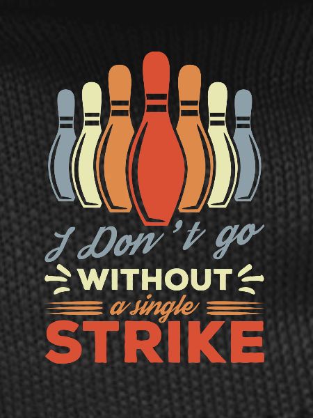 Saying Bowling Player