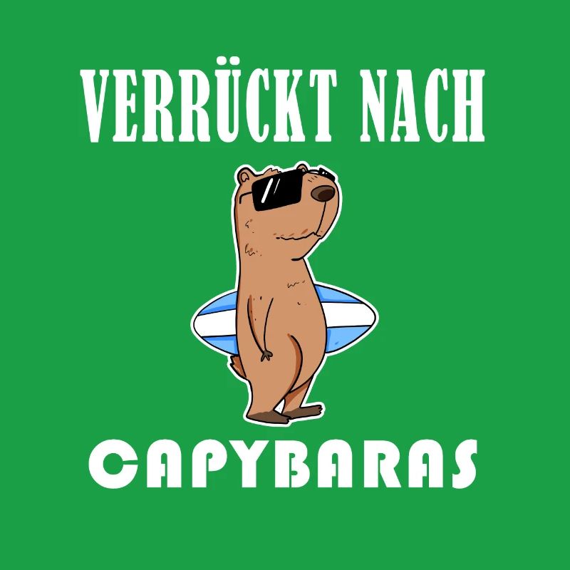 Capybara Wasserschwein Geschenk