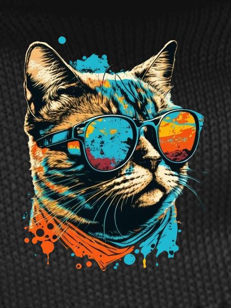 Cat with sunglasses