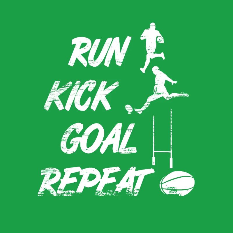 Rugby player routine