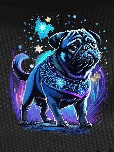 Midnight Magic Pug Dog