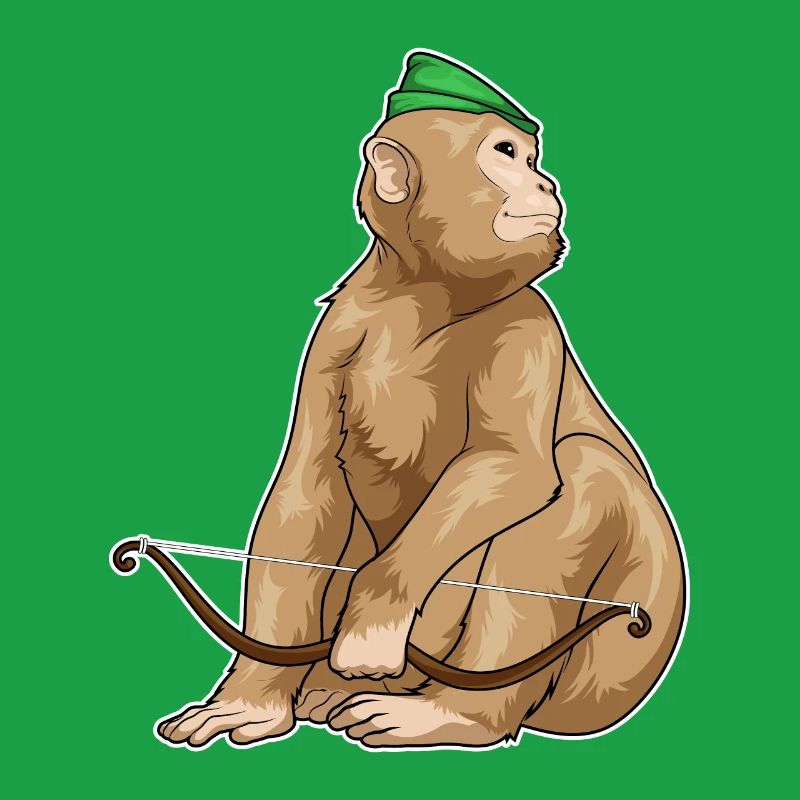 Monkey Archer Bow