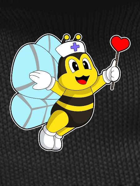 Bee Nurse Heart