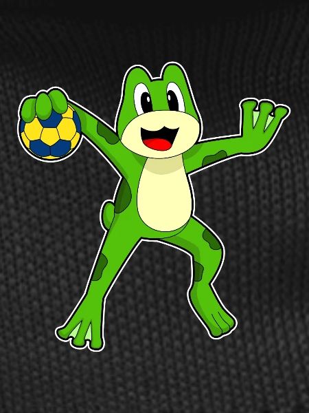 Frog Handball Player Handball