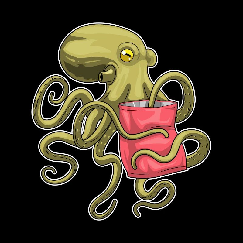 Sac de chips Octopus