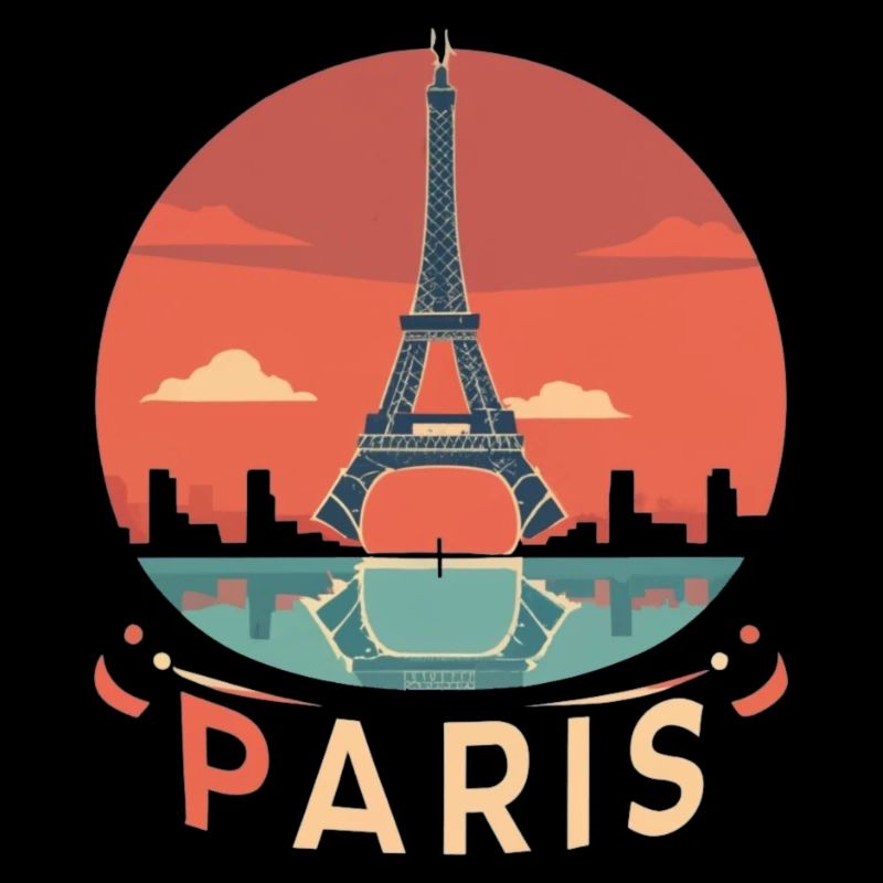 Paris Sunset Circle