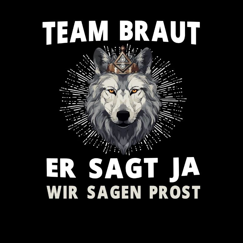 Hochzeit Junggesellenabschied Wolf Bräutigam Braut