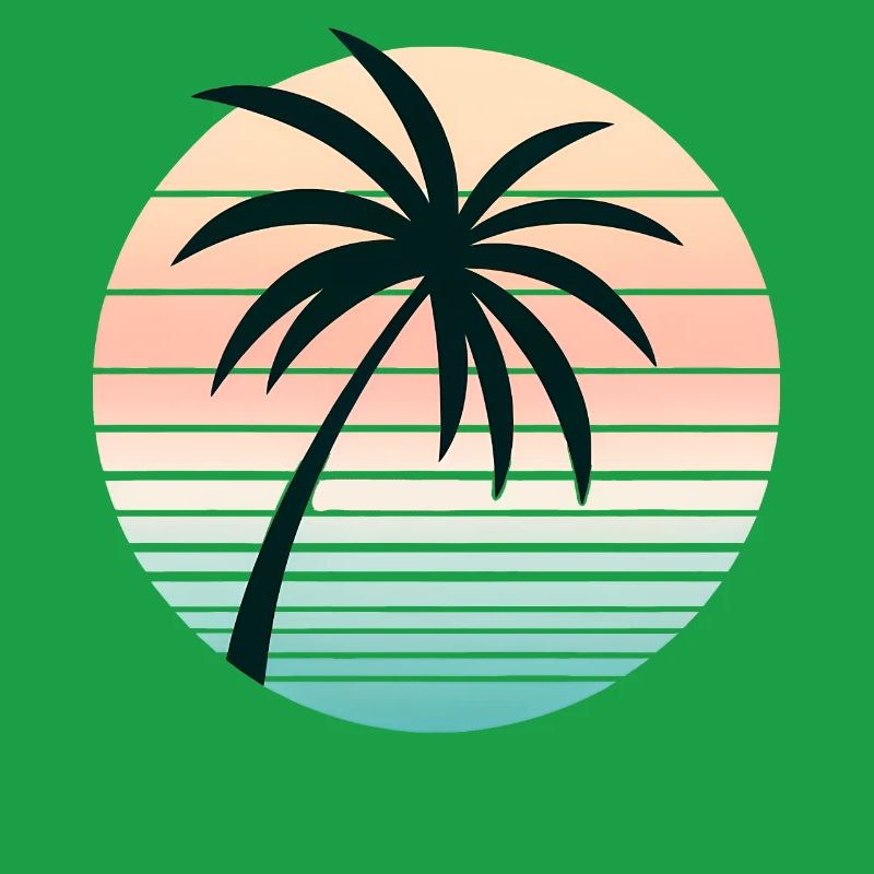 Synthwave Palm