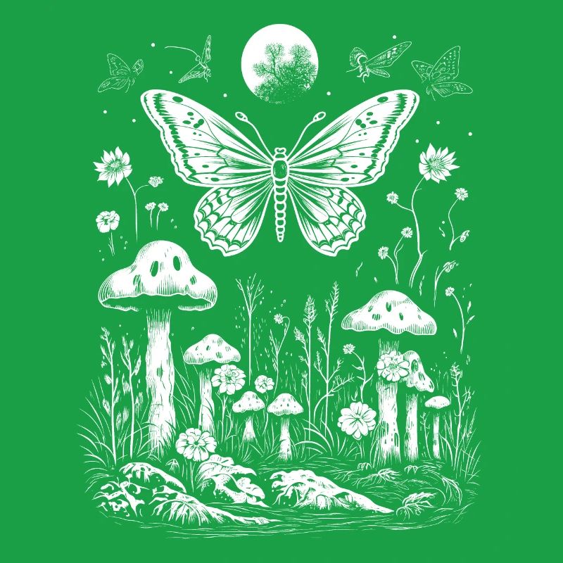 Fairycore Cottagecore Esthétique Fée Grunge Champignons