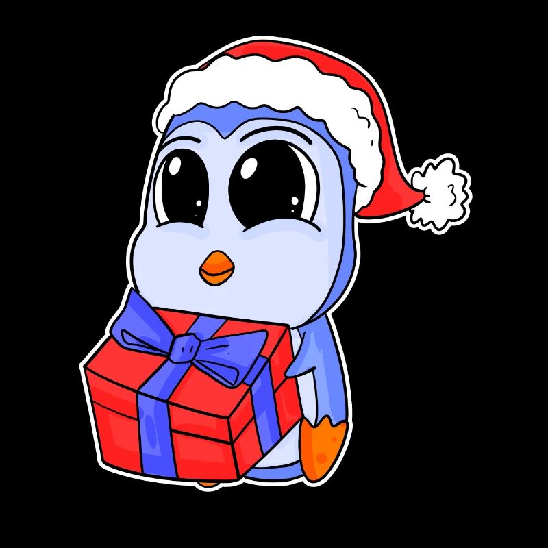 Bébé pingouin Noël