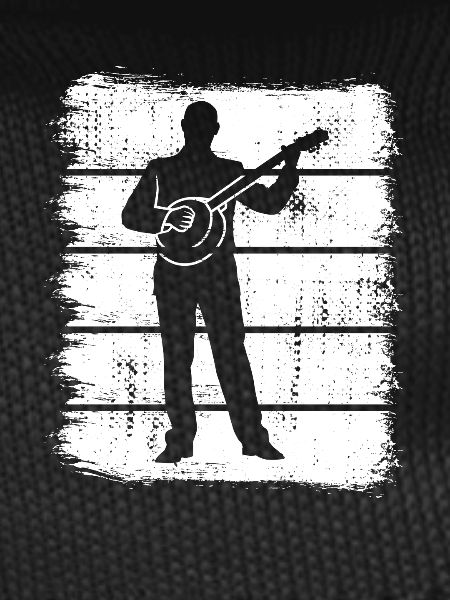 Banjo Player Sketch