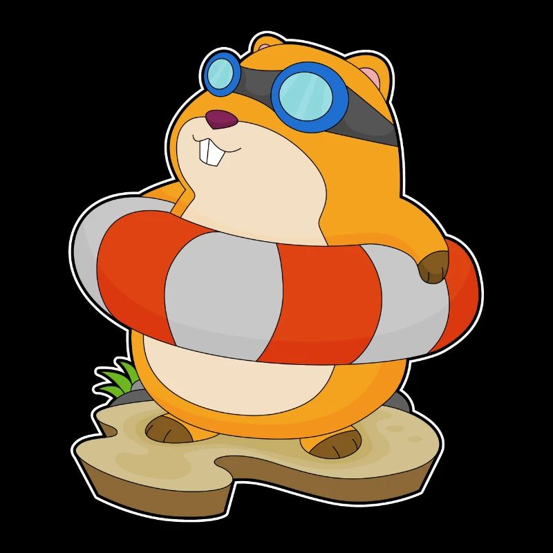Bouée de sauvetage pour hamster