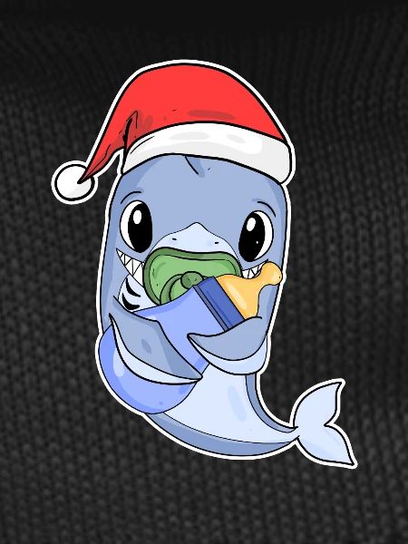 Requin bébé Noël